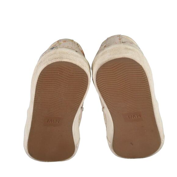 Madewell Shoes Womens 8.5 Sneaker Sidewalk Slip On Paint Splatter Comfort Casual - Picture 10 of 13